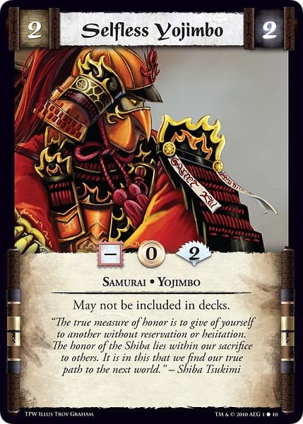 Selfless Yojimbo — image 1