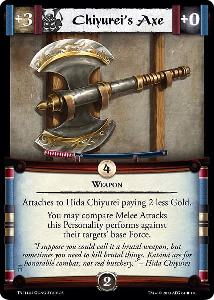 Chiyurei's Axe — image 1