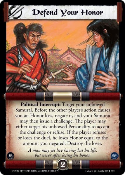 Defend Your Honor — image 1