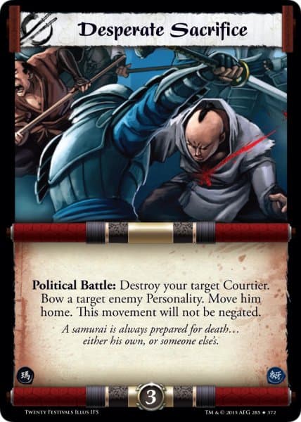 Desperate Sacrifice — image 1