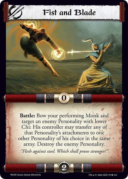 Fist and Blade — image 1