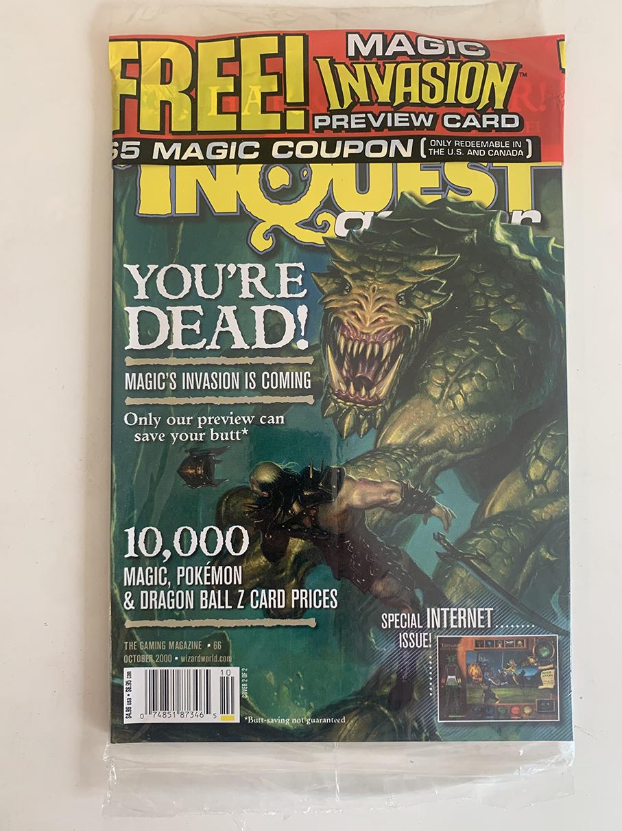 Inquest Gamer - Issue 066 - October 2000 - Cover 2/2 - VG - SEALED — image 1