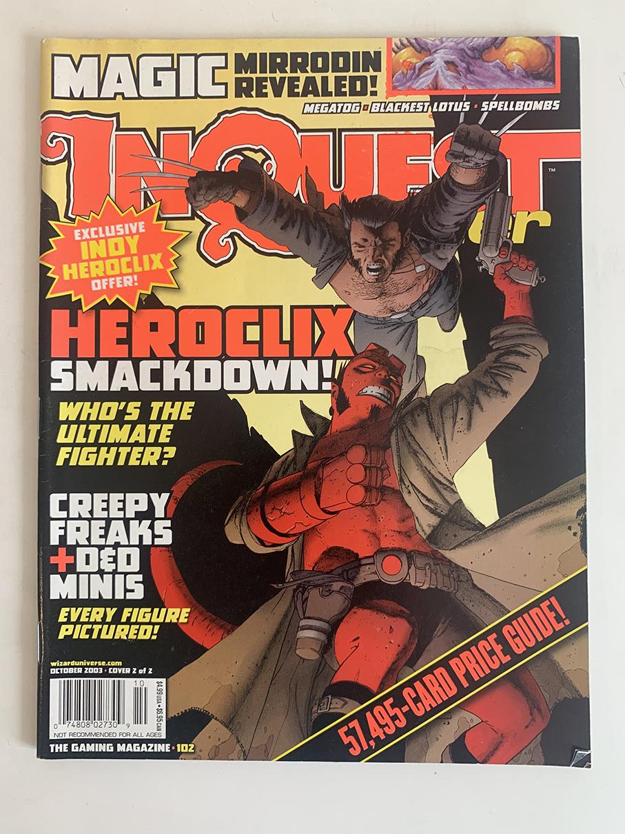 Inquest Gamer - Issue 102 - October 2003 - Cover 2/2 - VG — image 1