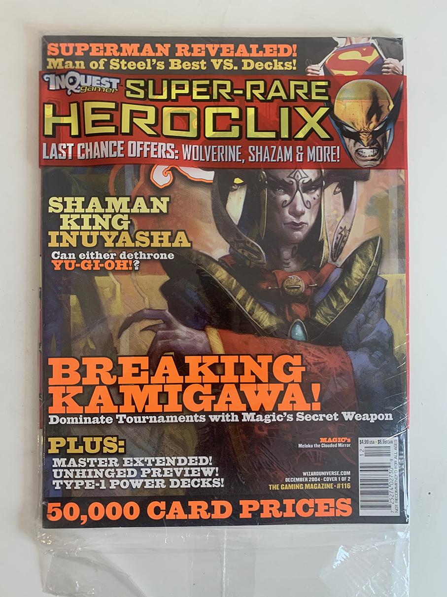 Inquest Gamer - Issue 116 - December 2004 - Cover 1/2 - VG - SEALED — image 1