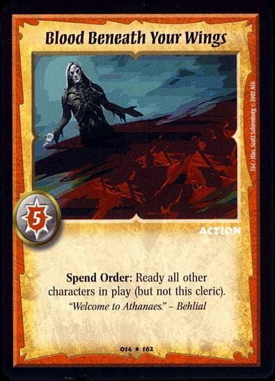 Blood Beneath Your Wings - FOIL — image 1