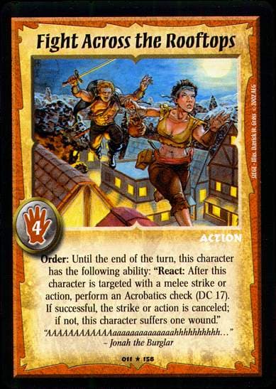 Fight Across the Rooftops - FOIL — image 1