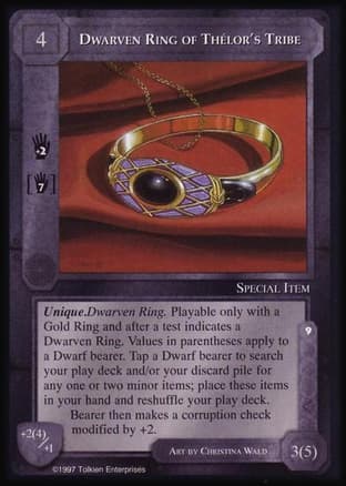 Dwarven Ring of Thélor's Tribe — image 1