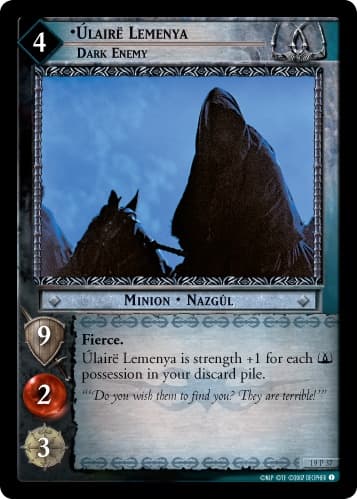 Úlairë Lemenya, Dark Enemy — image 1