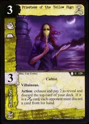 Priestess of the Yellow Sign — image 1