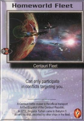 Homeworld Fleet (Centauri) — image 1