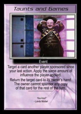 Taunts and Games — image 1