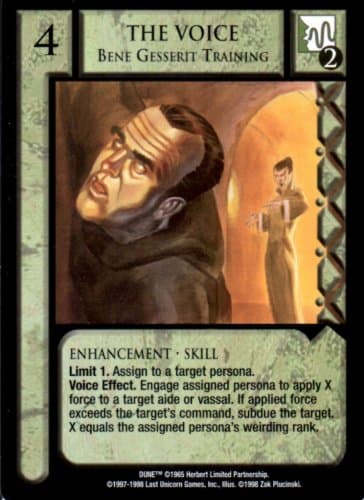 The Voice, Bene Gesserit Training — image 1