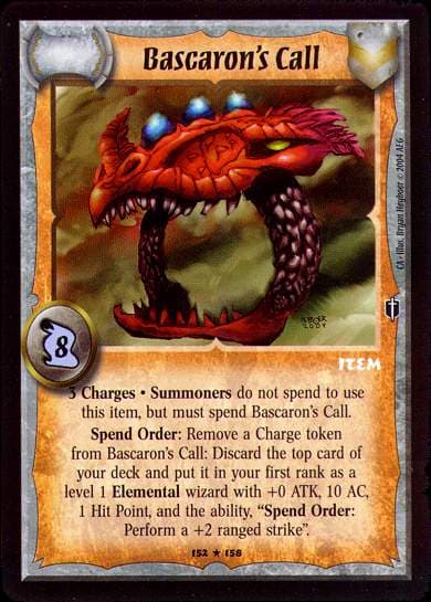 Bascaron's Call - FOIL — image 1