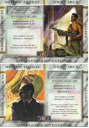 Trigger-Happy Mercenary/Sardonic Serpentman — image 1