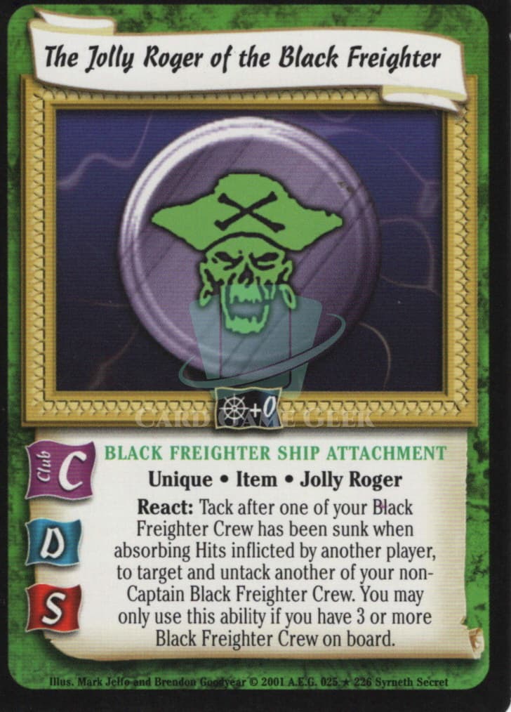 The Jolly Roger of the Black Freighter — image 1