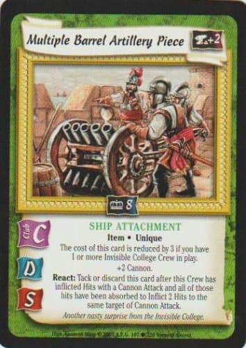 Multiple Barrel Artillery Piece — image 1