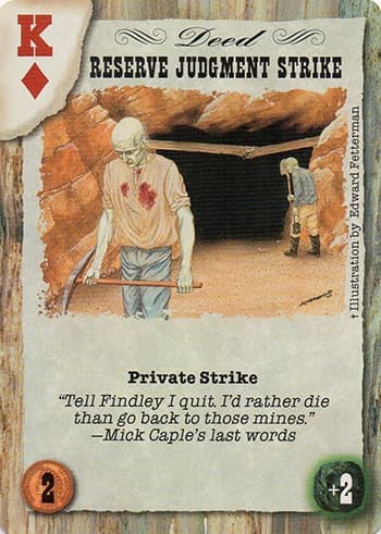 Reserve Judgement Strike — image 1