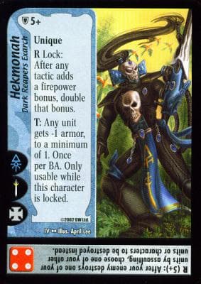 Hekmonah - Dark Reapers Exarch — image 1