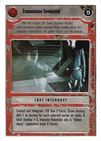 Transmission Terminated — image 1