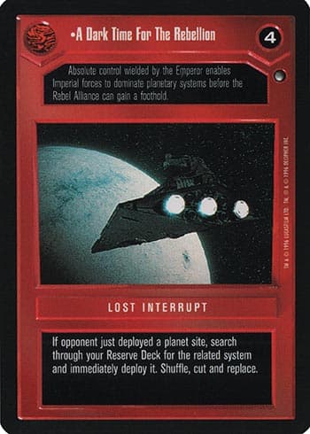 A Dark Time For The Rebellion — image 1