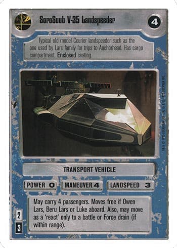 SoroSuub V-35 Landspeeder — image 1