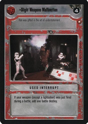 Slight Weapons Malfunction — image 1