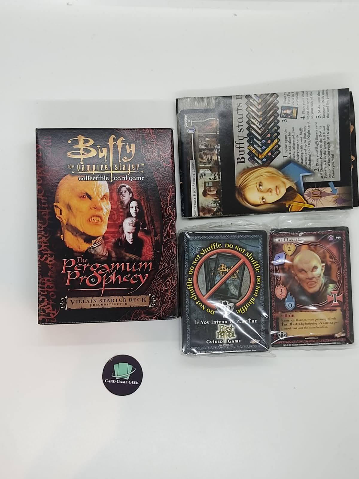 Buffy - Pergamum Prophecy - Villain Starter - Unwrapped with content sealed — image 1