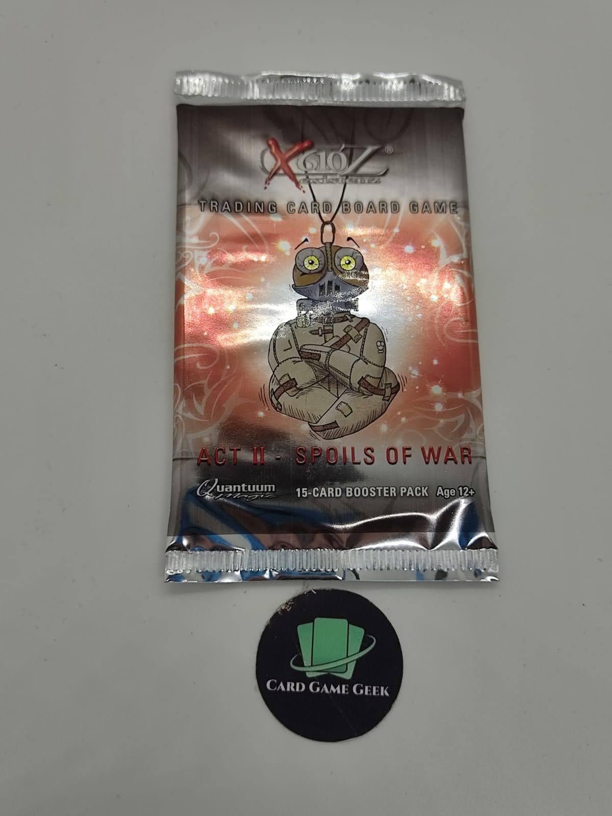 X610Z Existenz TCBG - Act II Spoils of War - Booster — image 1