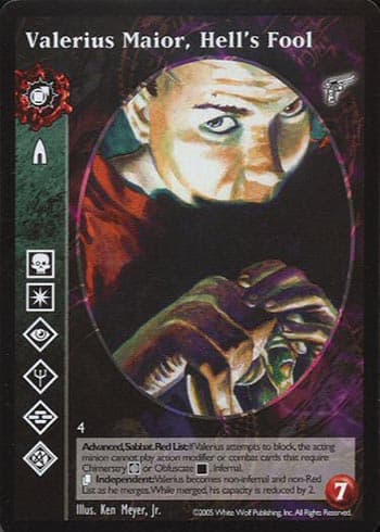 Valerius Maior, Hell's Fool (ADV) — image 1
