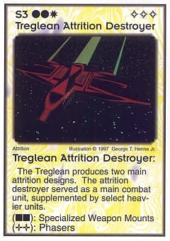 Treglean Attrition Destroyer — image 1