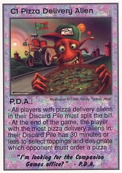 Pizza Delivery Alien (Companion) — image 1