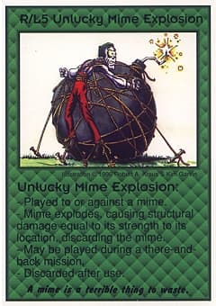 Unlucky Mime Explosion (Waste) — image 1