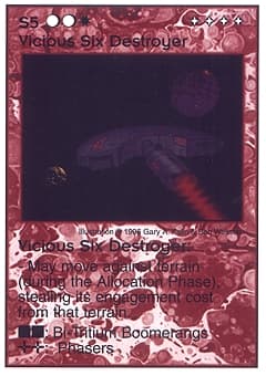 Vicious Six Destroyer - Left — image 1