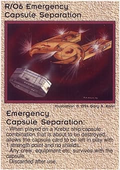 Emergency Capsule Separation — image 1
