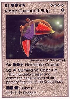 Krebiz Command Ship (Mandible/Command) — image 1