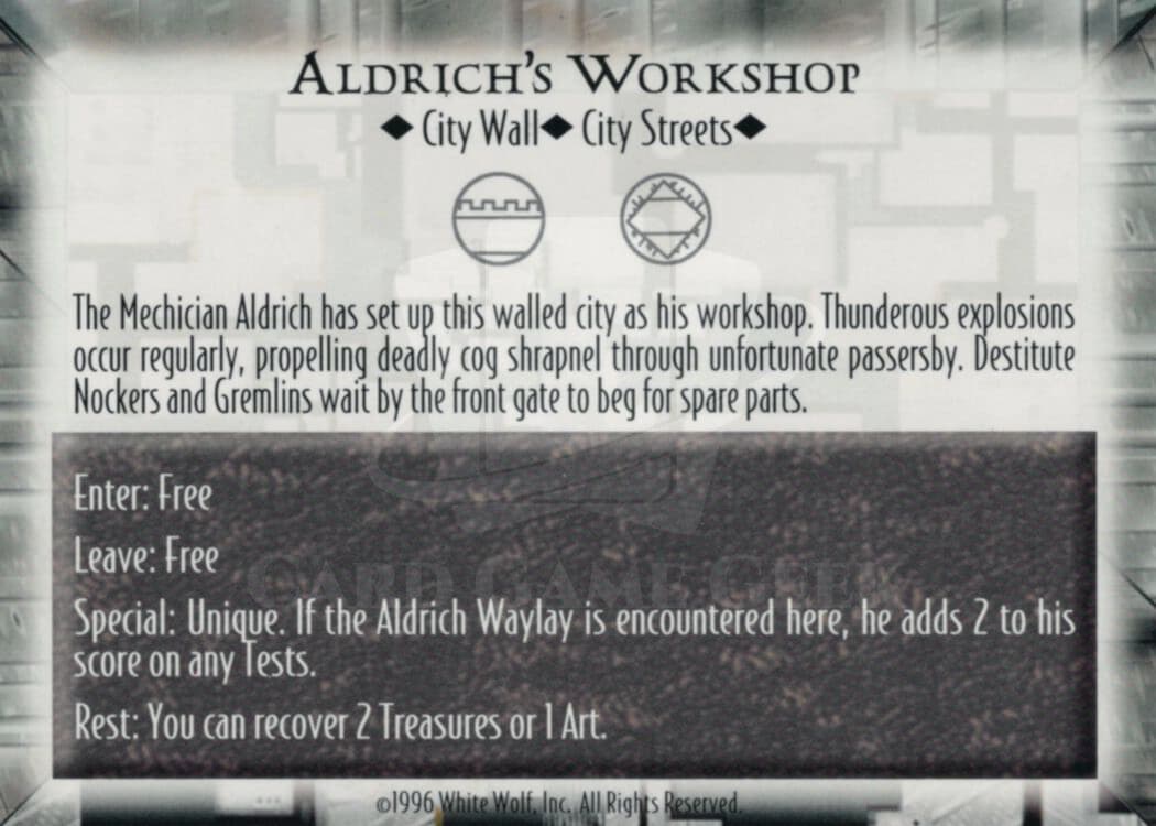 Aldrich's Workshop — image 1