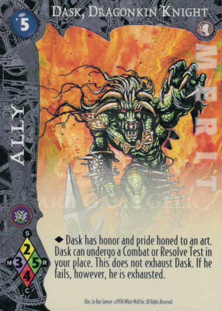 Dask, Dragonkin Knight — image 1