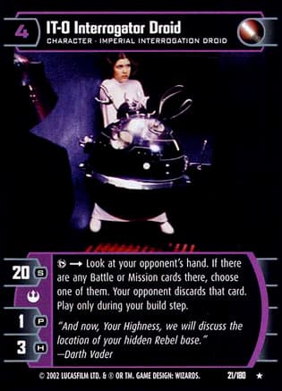 IT-0 Interrogator Droid - FOIL — image 1
