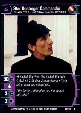 Star Destroyer Commander - FOIL — image 1