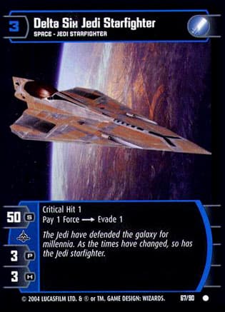 Delta Six Jedi Starfighter — image 1