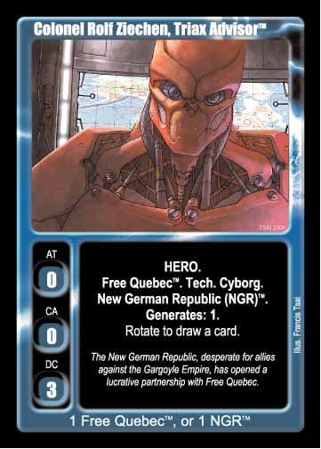 Colonel Rolf Ziechen, Triax Advisor — image 1