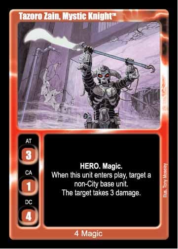 Tazoro Zain, Mystic Knight — image 1