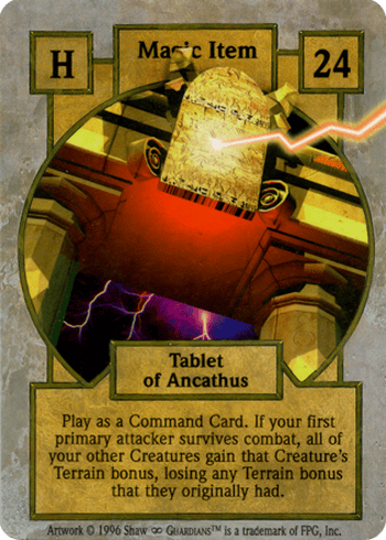 Tablet of Ancathus — image 1