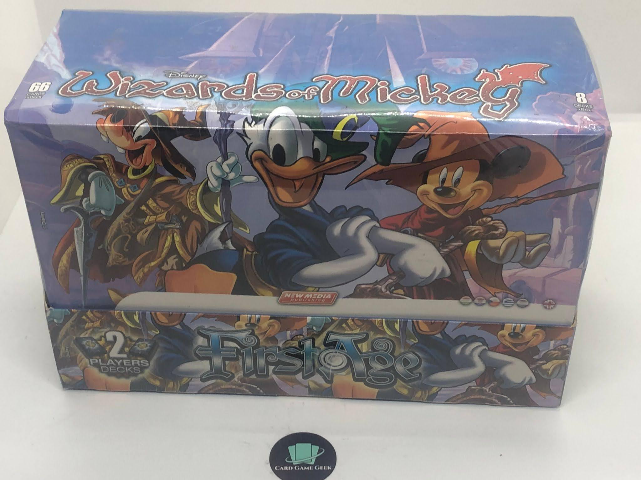 Wizards of Mickey - First Age - Starter Deck Display — image 1