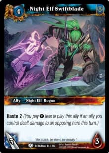 Night Elf Swiftblade — image 1