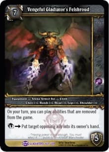 Vengeful Gladiator's Felshroud - FOIL — image 1