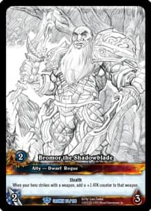 Bromor the Shadowblade - EA - Sketch — image 1