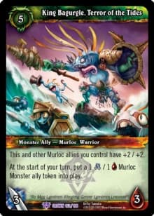 King Bagurgle, Terror of the Tides - FOIL — image 1