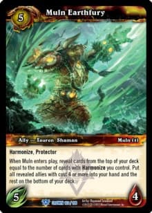 Muln Earthfury - FOIL — image 1