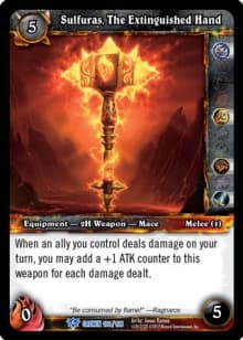 Sulfuras, The Extinguished Hand — image 1